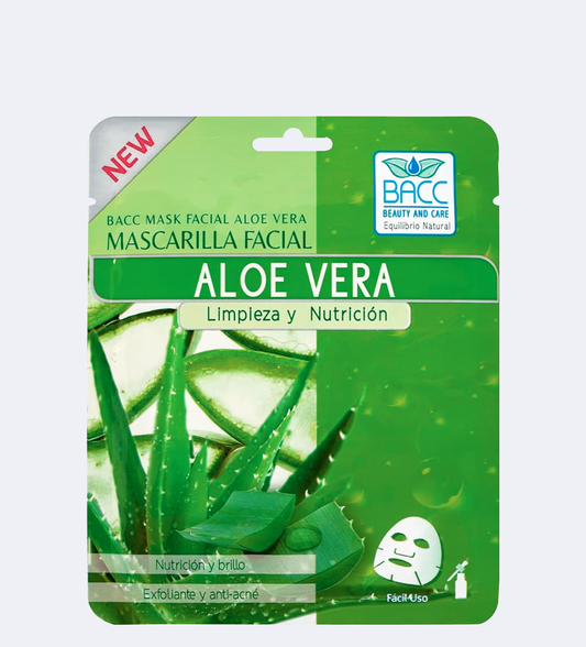 BACC Aloe Vera Mascarilla x1